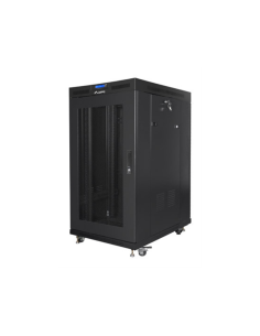 Lanberg FF01-8022-23BL armario rack 22U Rack o bastidor independiente Negro