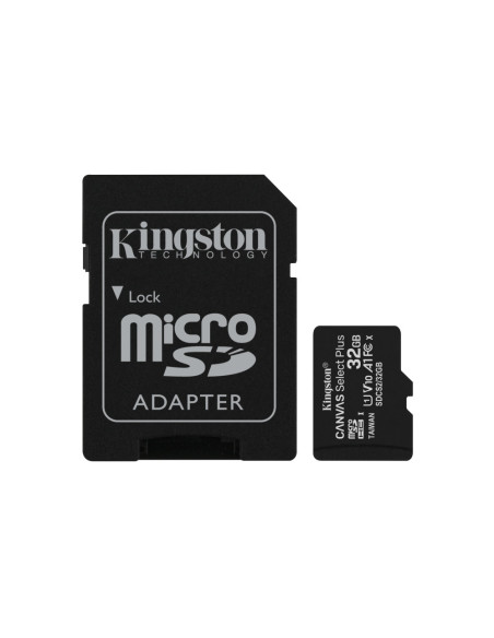 Kingston Technology Canvas Select Plus 32 GB MicroSDHC UHS-I Clase 10