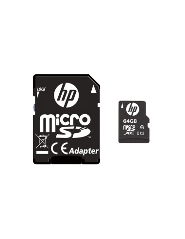 HP SDU64GBXC10HP-EF memoria flash 64 GB MicroSDXC UHS-I Clase 10