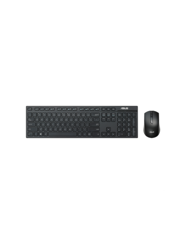 ASUS W2500 teclado Ratón incluido Juego RF inalámbrico QWERTY Negro