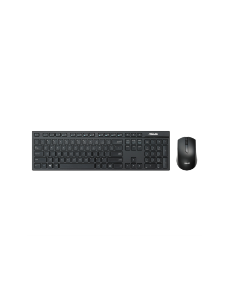 ASUS W2500 teclado Ratón incluido Juego RF inalámbrico QWERTY Negro