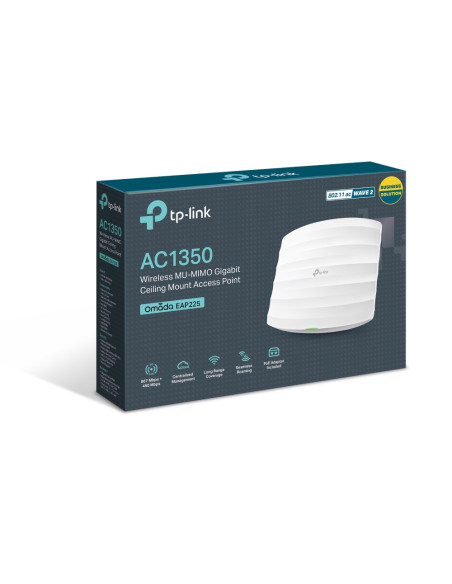TP-Link EAP225 867 Mbit/s Blanco Energía sobre Ethernet (PoE)