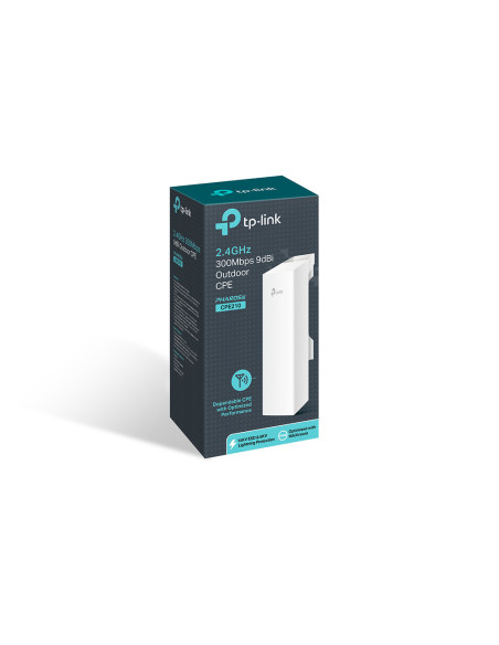 TP-Link CPE210 300 Mbit/s Blanco Energía sobre Ethernet (PoE)