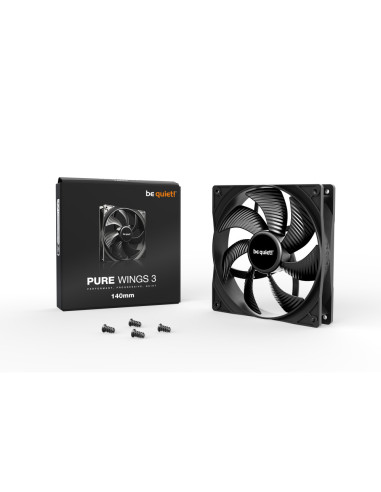 be quiet! Pure Wings 3 140mm Carcasa del ordenador Ventilador 14 cm Negro 1 pieza(s)