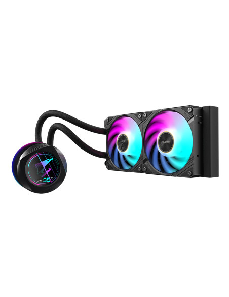 GIGABYTE AORUS WATERFORCE X II 240 Procesador Sistema de refrigeración líquida todo en uno 12 cm Negro