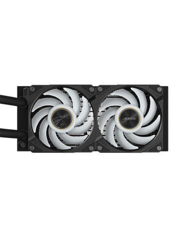 GIGABYTE AORUS WATERFORCE X II 240 Procesador Sistema de refrigeración líquida todo en uno 12 cm Negro