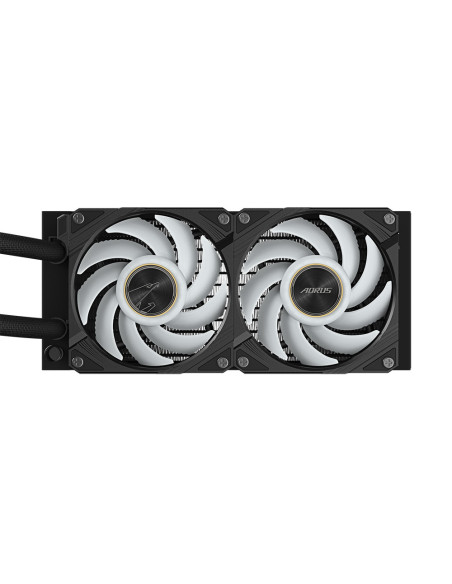 GIGABYTE AORUS WATERFORCE X II 240 Procesador Sistema de refrigeración líquida todo en uno 12 cm Negro