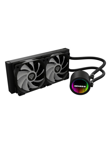 GENESIS NLG-2319 sistema de refrigeración para ordenador Carcasa del ordenador Kit de refrigeración líquida Negro