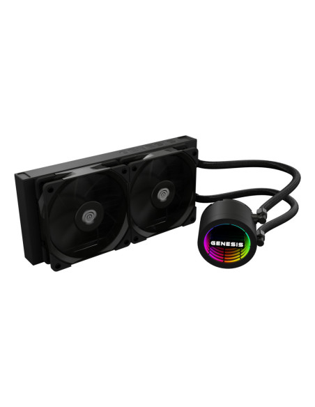 GENESIS NLG-2318 sistema de refrigeración para ordenador Carcasa del ordenador Kit de refrigeración líquida Negro