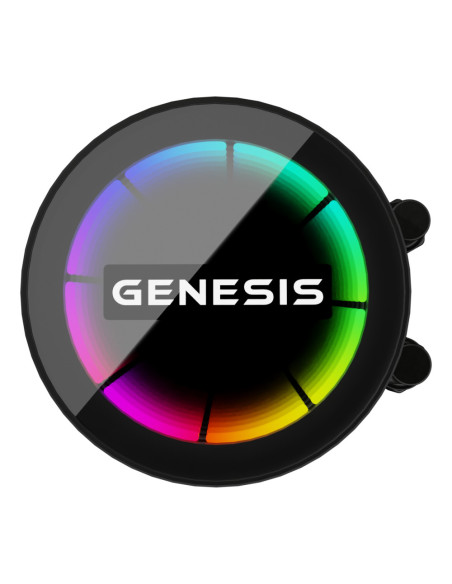 GENESIS NLG-2318 sistema de refrigeración para ordenador Carcasa del ordenador Kit de refrigeración líquida Negro