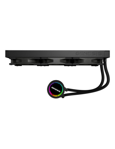 GENESIS NLG-2321 sistema de refrigeración para ordenador Carcasa del ordenador Kit de refrigeración líquida Negro