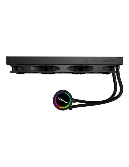 GENESIS NLG-2321 sistema de refrigeración para ordenador Carcasa del ordenador Kit de refrigeración líquida Negro