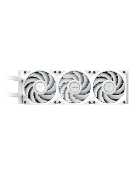 GIGABYTE AORUS WATERFORCE X II 360 ICE Procesador Sistema de refrigeración líquida todo en uno 12 cm Blanco
