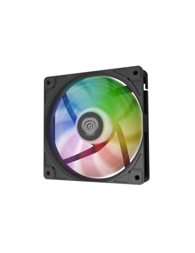 GENESIS Oxal 120 ARGB Carcasa del ordenador Ventilador 12 cm Negro