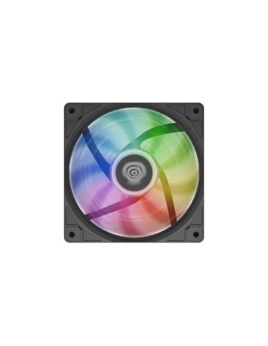 GENESIS Oxal 120 ARGB Carcasa del ordenador Ventilador 12 cm Negro