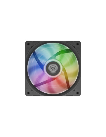 GENESIS Oxal 120 ARGB Carcasa del ordenador Ventilador 12 cm Negro