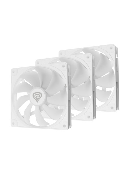 GENESIS Oxal 120 ARGB Carcasa del ordenador Ventilador 12 cm Blanco
