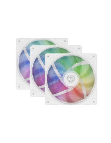 GENESIS Oxal 120 ARGB Carcasa del ordenador Ventilador 12 cm Blanco