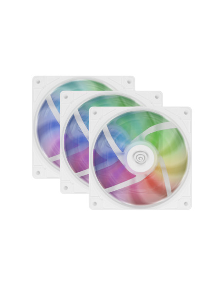 GENESIS Oxal 120 ARGB Carcasa del ordenador Ventilador 12 cm Blanco