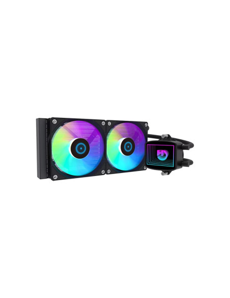 Hiditec LDCR10004 sistema de refrigeración para ordenador Procesador Sistema de refrigeración líquida todo en uno 12 cm Negro 1 