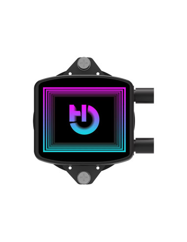 Hiditec LDCR10004 sistema de refrigeración para ordenador Procesador Sistema de refrigeración líquida todo en uno 12 cm Negro 1 