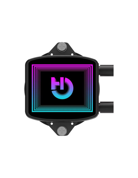 Hiditec LDCR10004 sistema de refrigeración para ordenador Procesador Sistema de refrigeración líquida todo en uno 12 cm Negro 1 