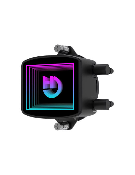 Hiditec LDCR10004 sistema de refrigeración para ordenador Procesador Sistema de refrigeración líquida todo en uno 12 cm Negro 1 