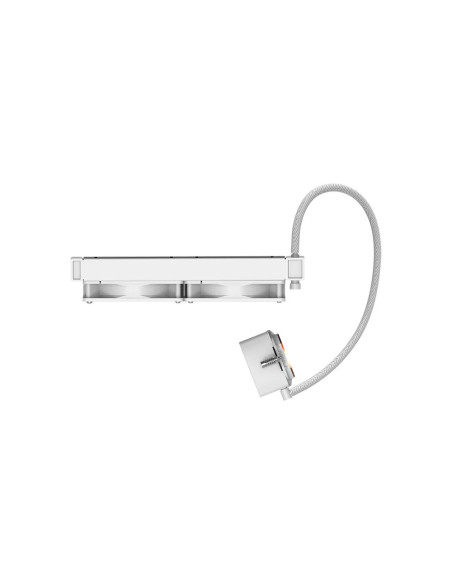 Hiditec LDCR10003 sistema de refrigeración para ordenador Procesador Sistema de refrigeración líquida todo en uno 12 cm Blanco 1