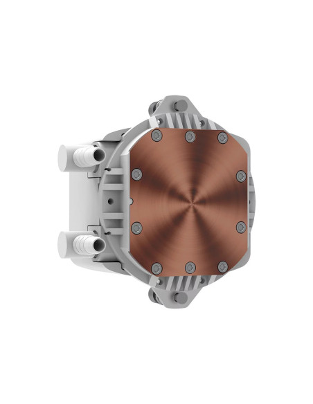 Hiditec LDCR10003 sistema de refrigeración para ordenador Procesador Sistema de refrigeración líquida todo en uno 12 cm Blanco 1