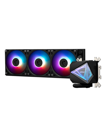 MSI MAG Coreliquid I360 Carcasa del ordenador Sistema de refrigeración líquida todo en uno 12 cm Negro 1 pieza(s)