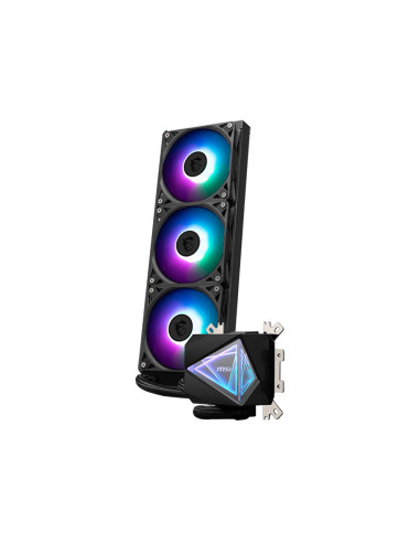 MSI MAG Coreliquid I360 Carcasa del ordenador Sistema de refrigeración líquida todo en uno 12 cm Negro 1 pieza(s)