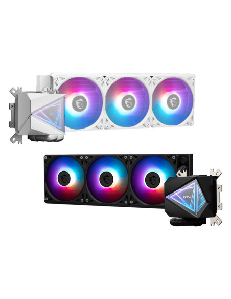 MSI MAG Coreliquid I360 Carcasa del ordenador Sistema de refrigeración líquida todo en uno 12 cm Negro 1 pieza(s)