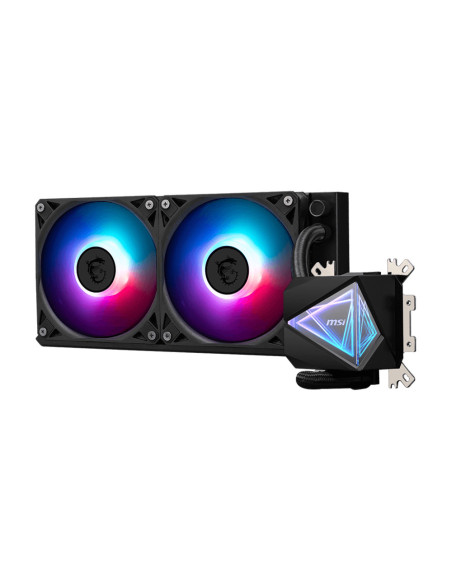 MSI MAG Coreliquid I240 Carcasa del ordenador Sistema de refrigeración líquida todo en uno 12 cm Negro 1 pieza(s)