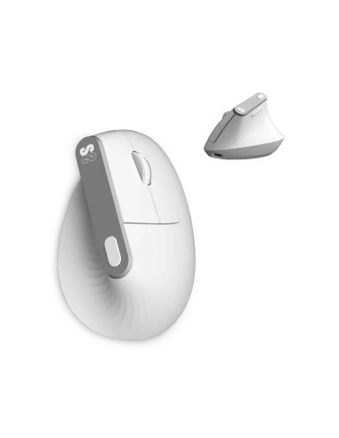 SUBBLIM SUBMO-EDNVW02 ratón Universal mano derecha Bluetooth + USB Type-C Óptico 4000 DPI