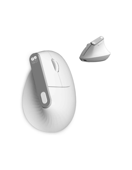 SUBBLIM SUBMO-EDNVW02 ratón Universal mano derecha Bluetooth + USB Type-C Óptico 4000 DPI