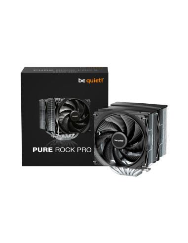 be quiet! Pure Rock Pro 3 Procesador Refrigerador de aire 12 cm Plata 1 pieza(s)