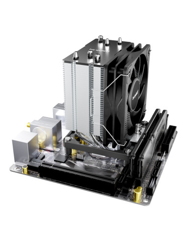 be quiet! Pure Rock Slim 3 Procesador Refrigerador de aire 10 cm Plata 1 pieza(s)