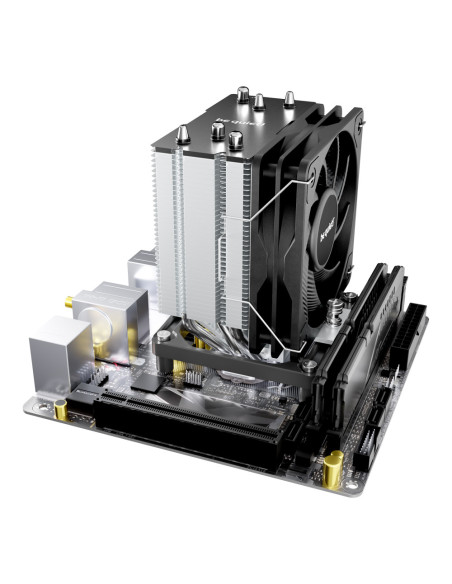 be quiet! Pure Rock Slim 3 Procesador Refrigerador de aire 10 cm Plata 1 pieza(s)