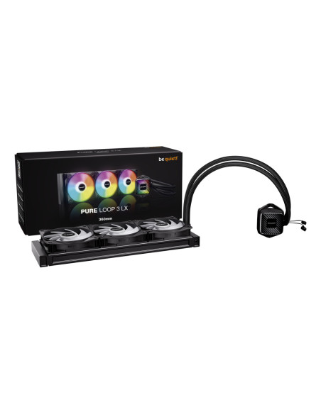 be quiet! PURE LOOP 3 LX Procesador Sistema de refrigeración líquida todo en uno 12 cm Negro 1 pieza(s)