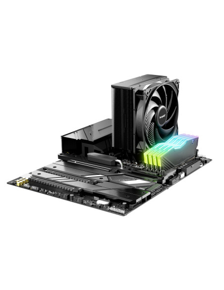 be quiet! Pure Rock 3 Black Procesador Refrigerador de aire 12 cm Negro 1 pieza(s)