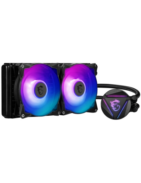 MSI MAG Coreliquid 240R V2 Carcasa del ordenador Enfriador 12 cm Negro