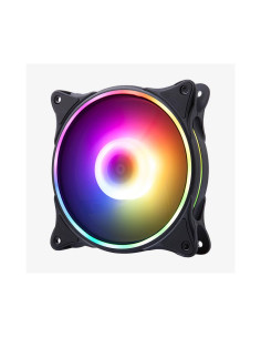 Hiditec N18 ARGB Carcasa del ordenador Ventilador 12 cm Negro 2