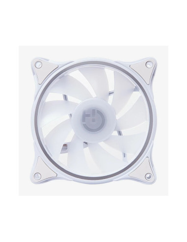 Hiditec N18 ARGB Carcasa del ordenador Ventilador 12 cm Blanco