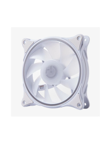 Hiditec N18 ARGB Carcasa del ordenador Ventilador 12 cm Blanco