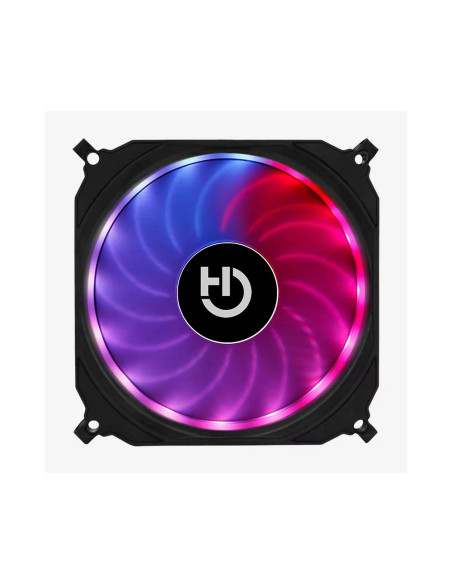 Hiditec N10 Carcasa del ordenador Ventilador 12 cm Negro 1 pieza(s)