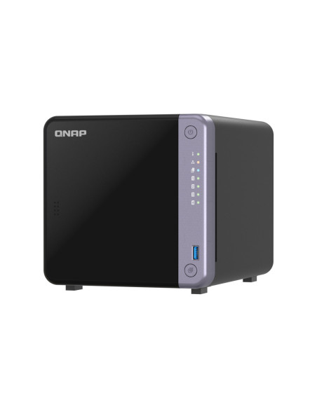 QNAP TS-432X-4G servidor de almacenamiento NAS Torre Alpine Alpine AL-524 4 GB DDR4 QNAP QTS Negro
