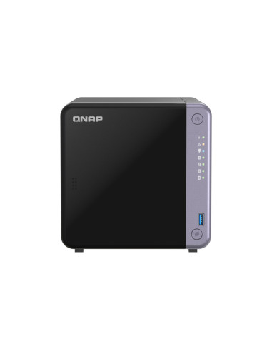 QNAP TS-432X-4G servidor de almacenamiento NAS Torre Alpine Alpine AL-524 4 GB DDR4 QNAP QTS Negro