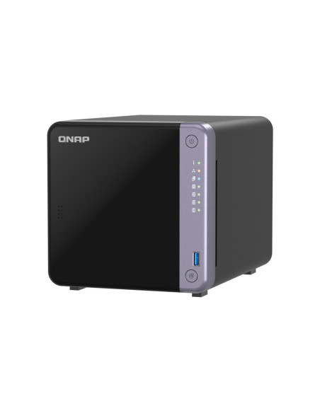 QNAP TS-432X-4G servidor de almacenamiento NAS Torre Alpine Alpine AL-524 4 GB DDR4 QNAP QTS Negro