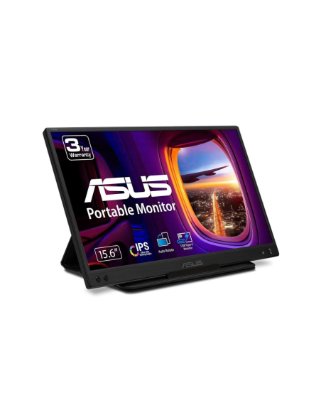 ASUS ZenScreen MB166C pantalla para PC 39,6 cm (15.6") 1920 x 1080 Pixeles Full HD LED Negro