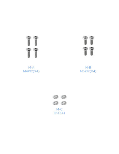 TooQ DB1801TN-B soporte para monitor 81,3 cm (32") Escritorio